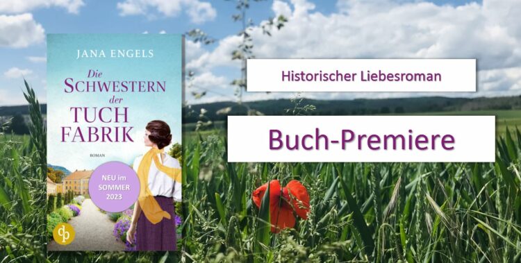 Buchpremiere mit Jana Engels "Die Schwestern der Tuchfabrik"