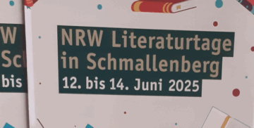 Literaturtage VS NRW 2025 in Schmallenberg im Sauerland