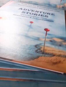 Die fertigen Bücher mit Geschichten aus der Schreibwerkstatt in Blankenheim 2025