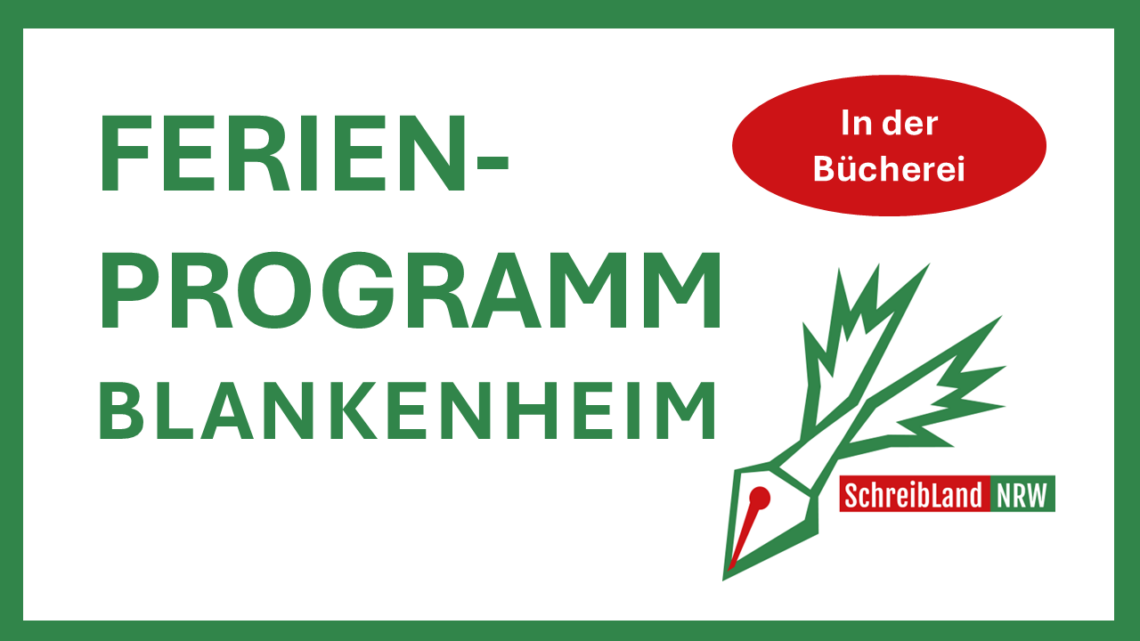 Geschichten lebendig werden lassen, Schreibwerkstatt in Blankenheim, Herbstferien